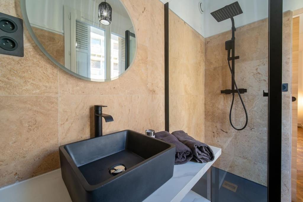 Appartement Tout Equipe 4 Couchages- Vieux Port & Panier Marsiglia Esterno foto